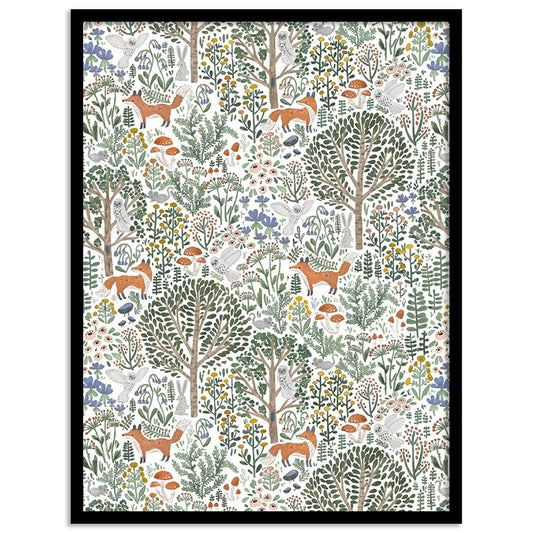 Nature Inspired Framed Art Posters for Home and Office Wall Decor