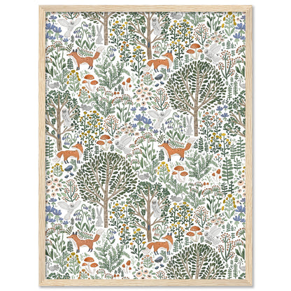 Nature Inspired Framed Art Posters for Home and Office Wall Decor