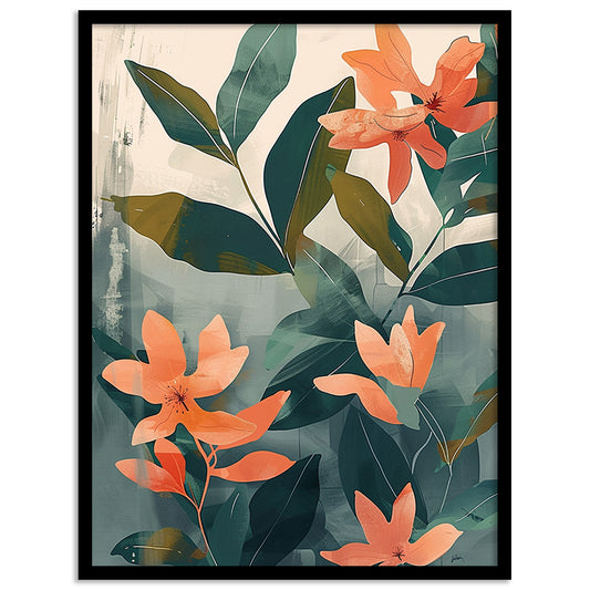 Nature Inspired Framed Art Posters for Home and Office Wall Decor
