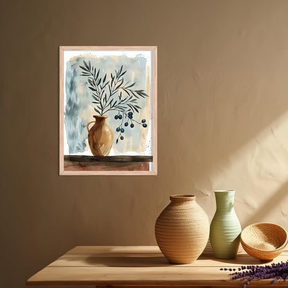 Nature Inspired Framed Art Posters for Home and Office Wall Decor