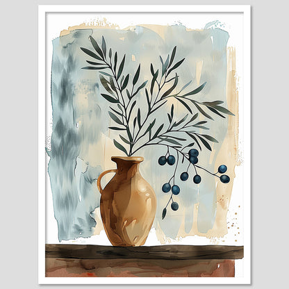 Nature Inspired Framed Art Posters for Home and Office Wall Decor