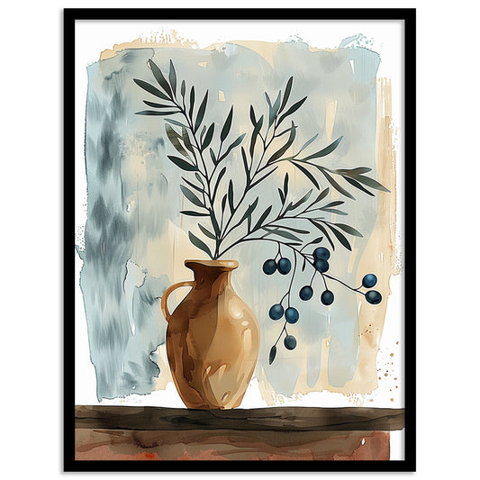 Nature Inspired Framed Art Posters for Home and Office Wall Decor