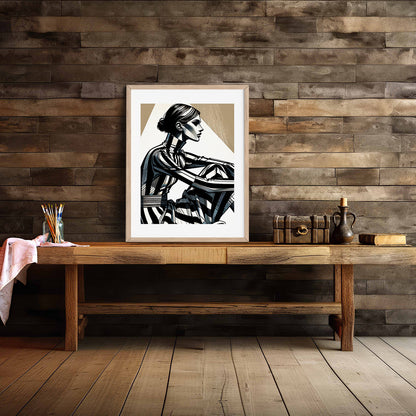 Modern Art Framed Posters for Home & Office Decor