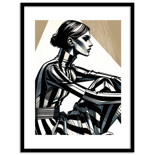Modern Art Framed Posters for Home & Office Decor