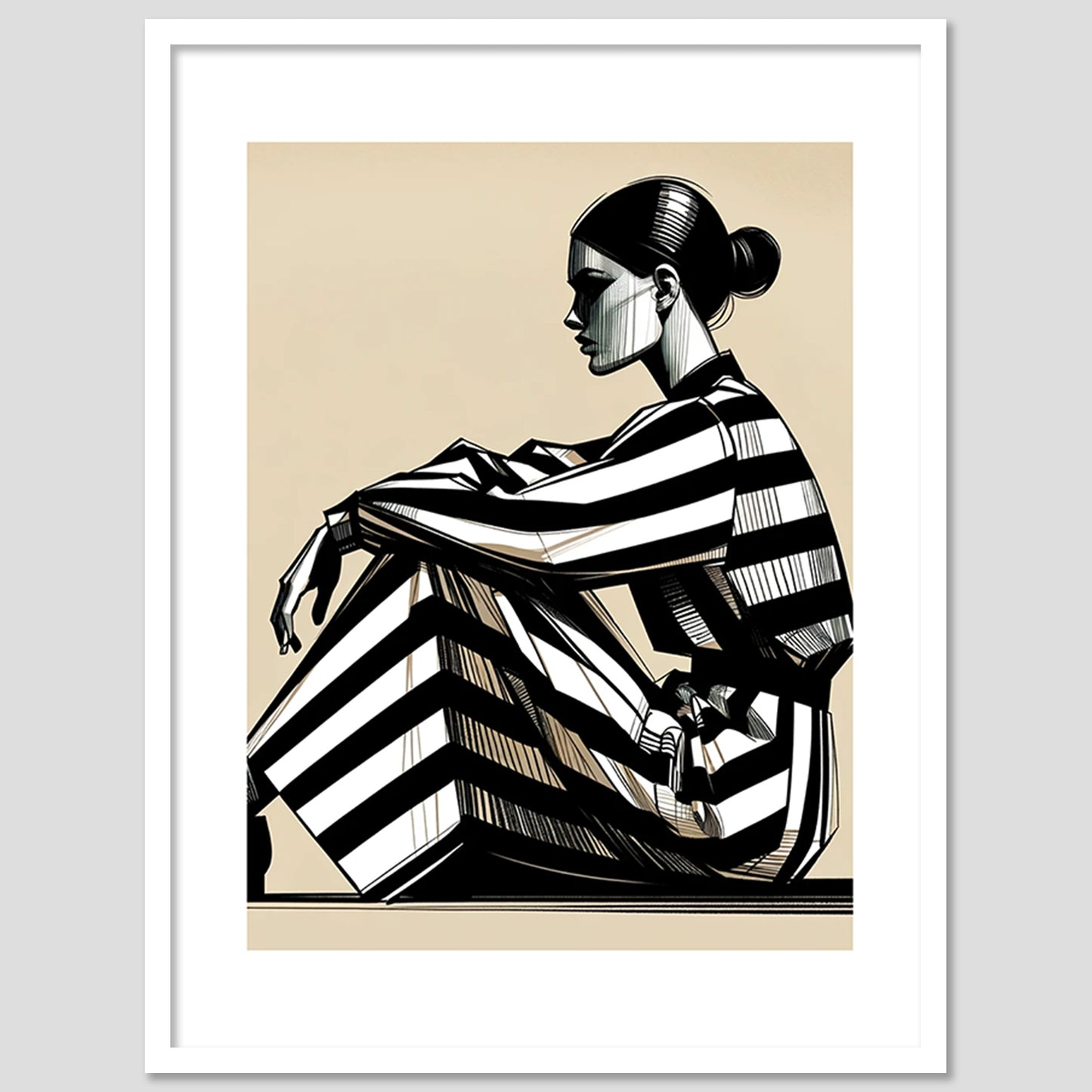 Modern Art Framed Posters for Home & Office Decor