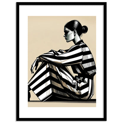 Modern Art Framed Posters for Home & Office Decor