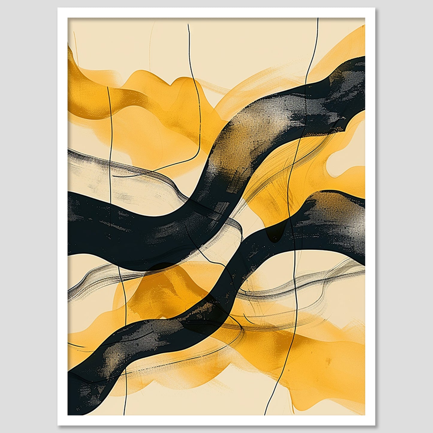 Abstract Wall Art paintings for Wall Hanging office living room