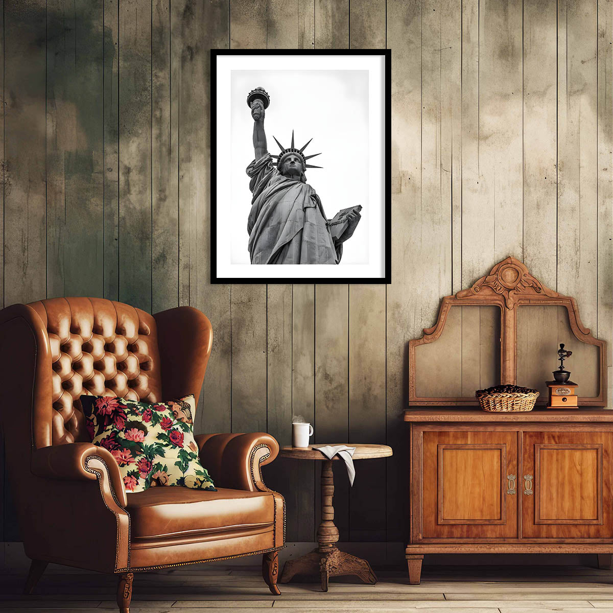 Statue Of Liberty Wall Art Paintings For Home Decor Living Room