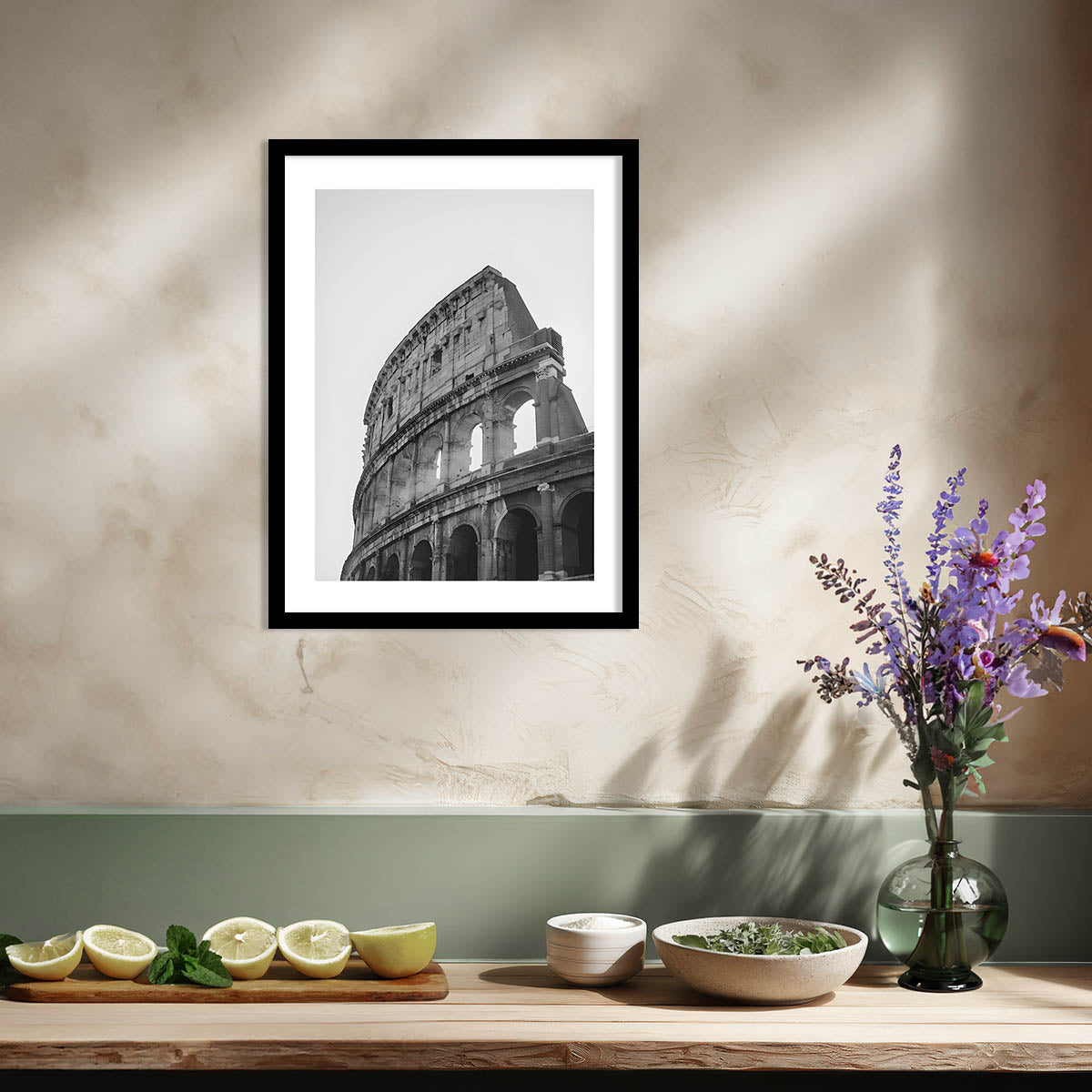 Miniature of Colosseum Rome Wall Paintings For Wall Decor Home And Office