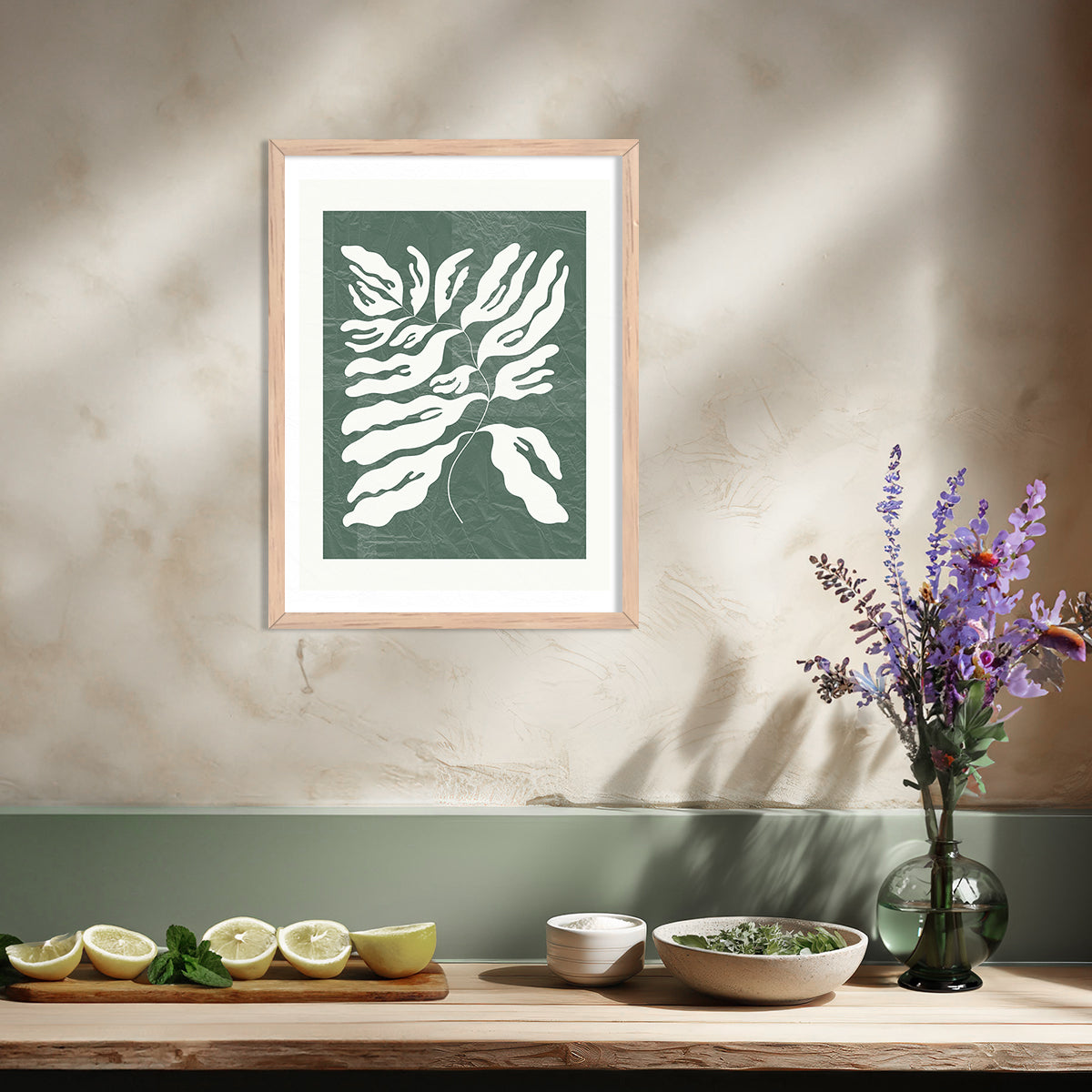 Abstract wall painting Frame For Wall Hanging