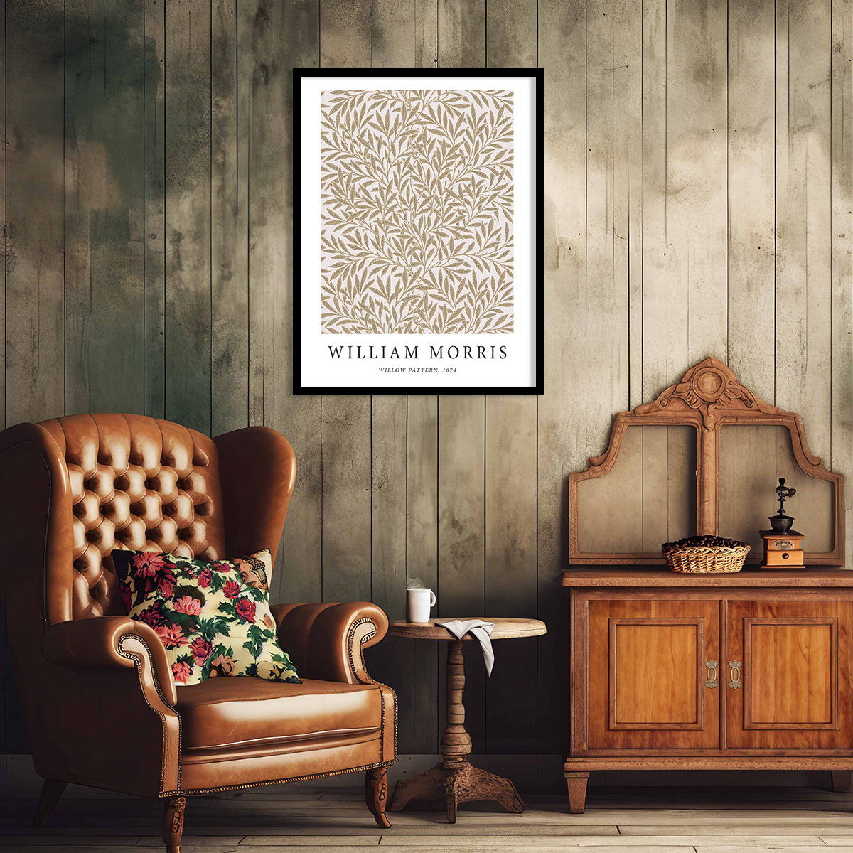 Leaves Wall Art Framed Paintings for living room