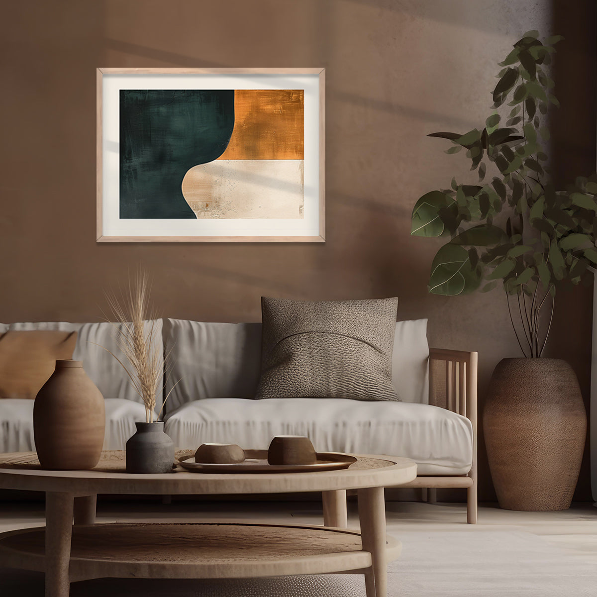 Abstract Wall Art Framed Paintings for living room