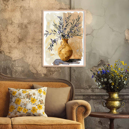 Abstract Wall Art Framed Paintings for living room