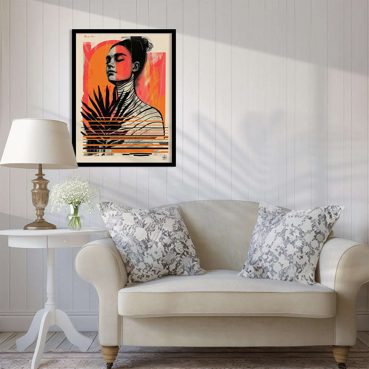 Modern Wall Art Framed Paintings for living room