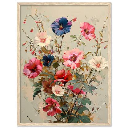 Floral Wall Paintings For Wall Hanging Decor