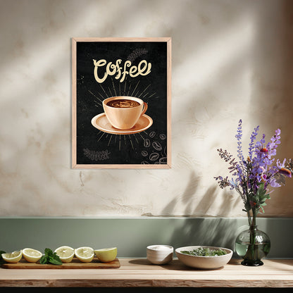 Framed Posters for Kitchen and Restaurant Wall Décor