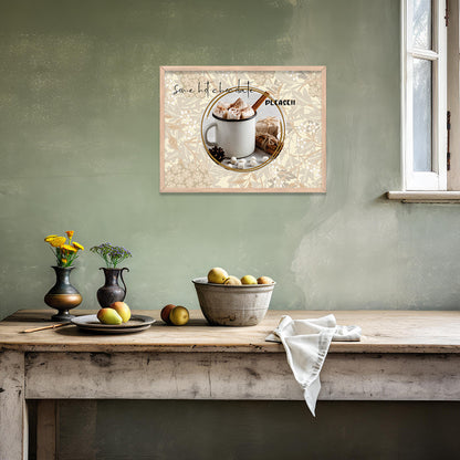 Framed Posters for Kitchen and Restaurant Wall Décor