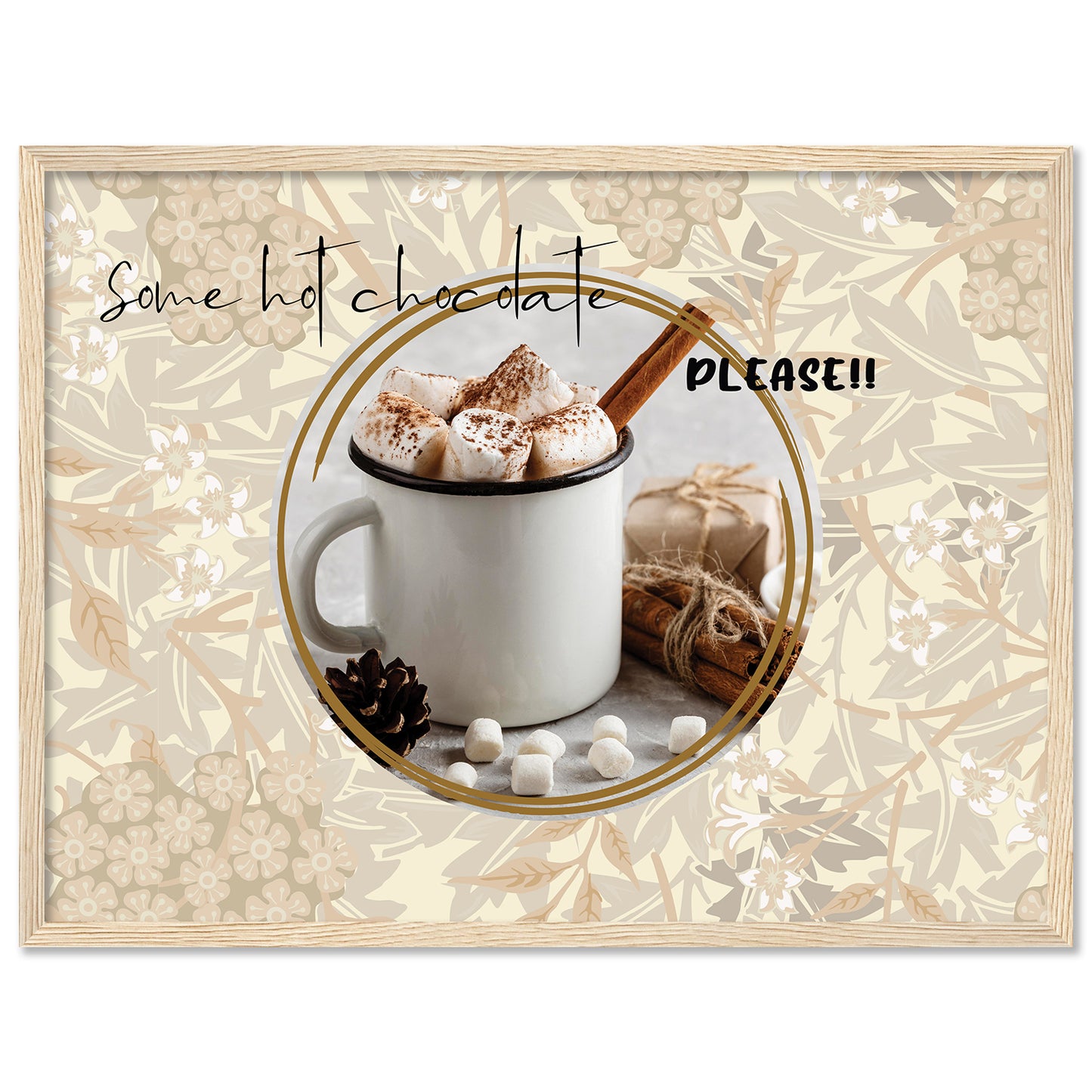 Framed Posters for Kitchen and Restaurant Wall Décor