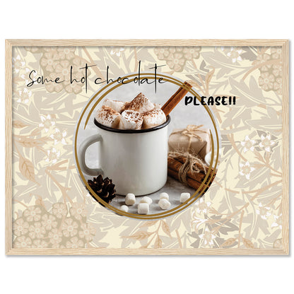 Framed Posters for Kitchen and Restaurant Wall Décor