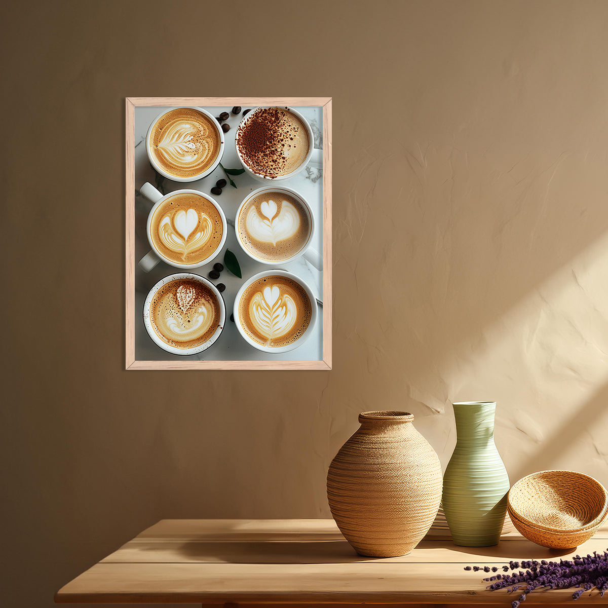 Framed Posters for Kitchen and Restaurant Wall Décor