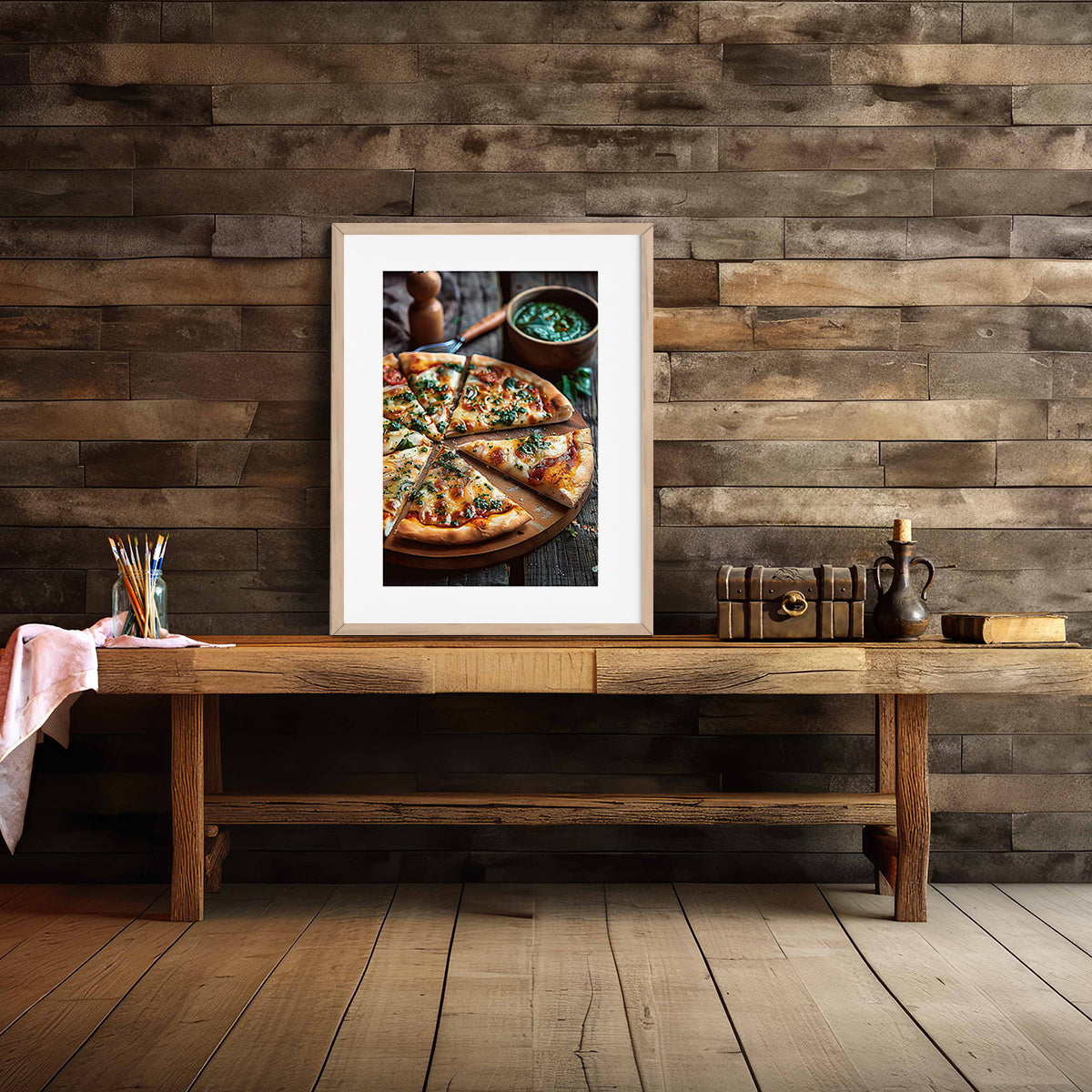 Framed Posters for Kitchen and Restaurant Wall Décor