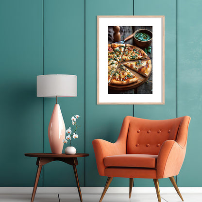 Framed Posters for Kitchen and Restaurant Wall Décor