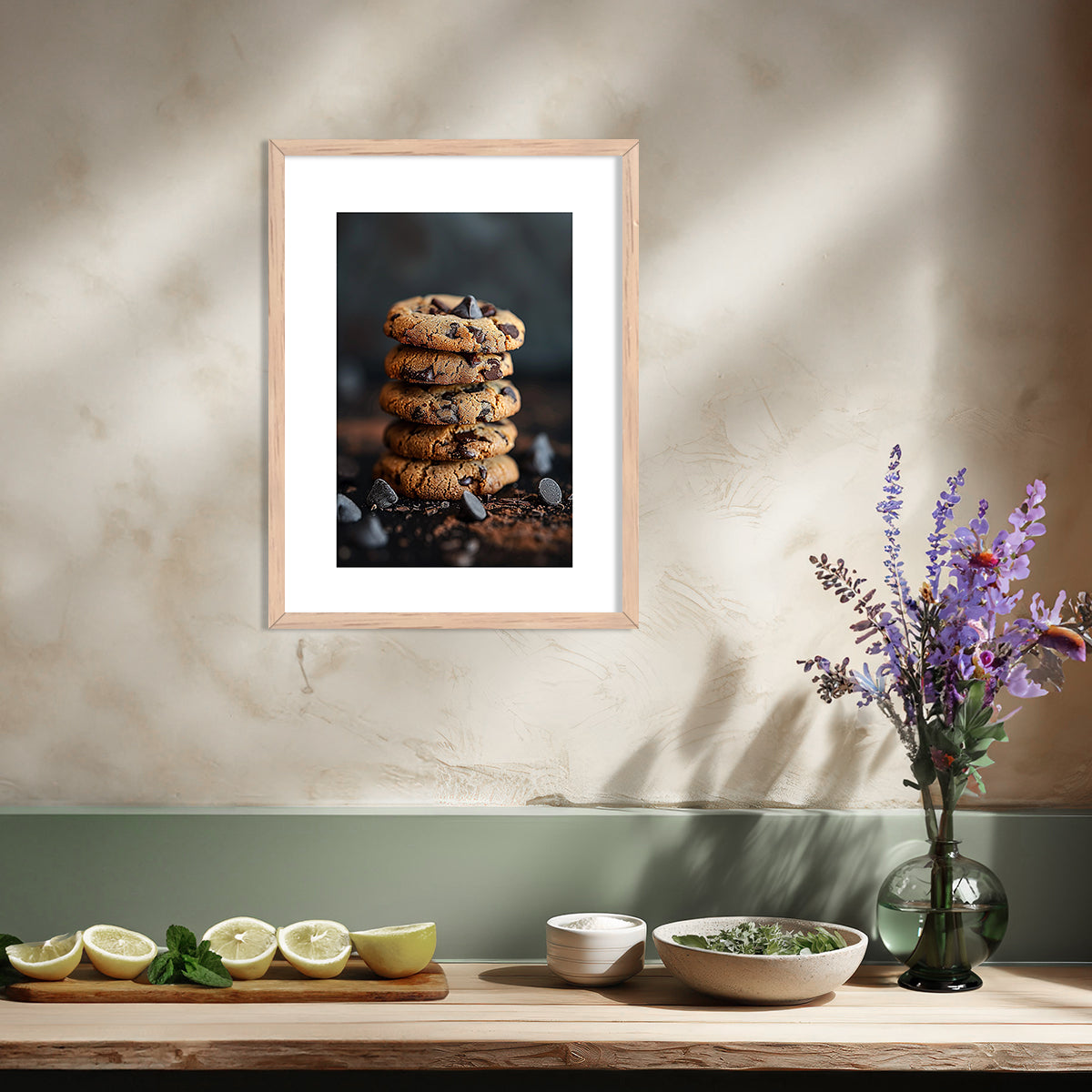 Framed Posters for Kitchen and Restaurant Wall Décor