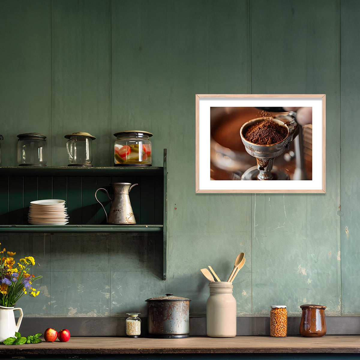 Framed Posters for Kitchen and Restaurant Wall Décor