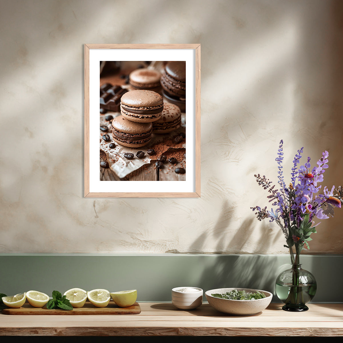 Framed Posters for Kitchen and Restaurant Wall Décor