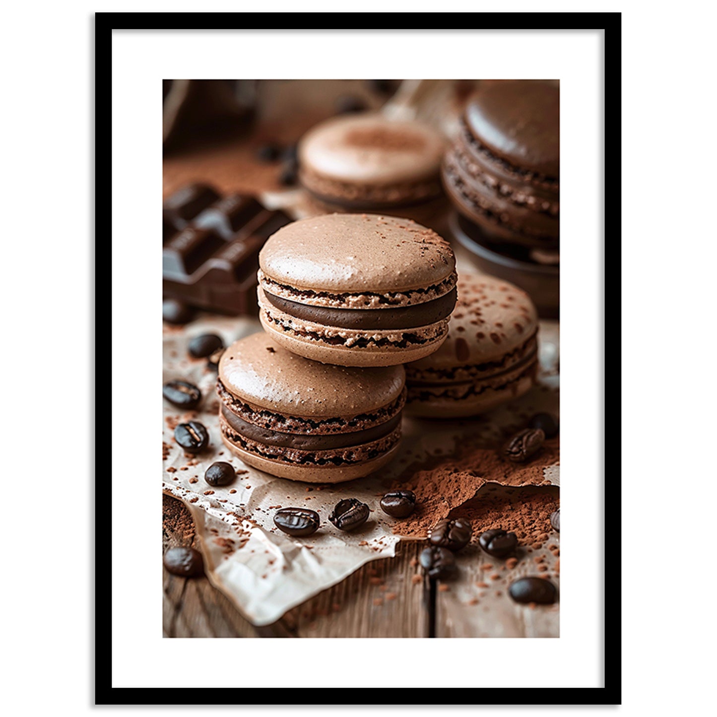 Framed Posters for Kitchen and Restaurant Wall Décor