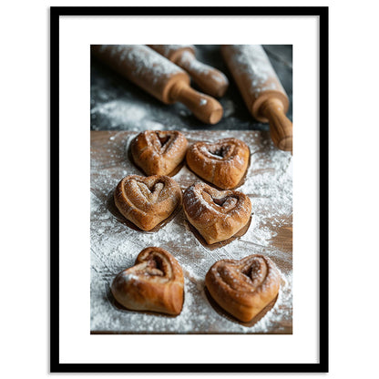 Framed Posters for Kitchen and Restaurant Wall Décor