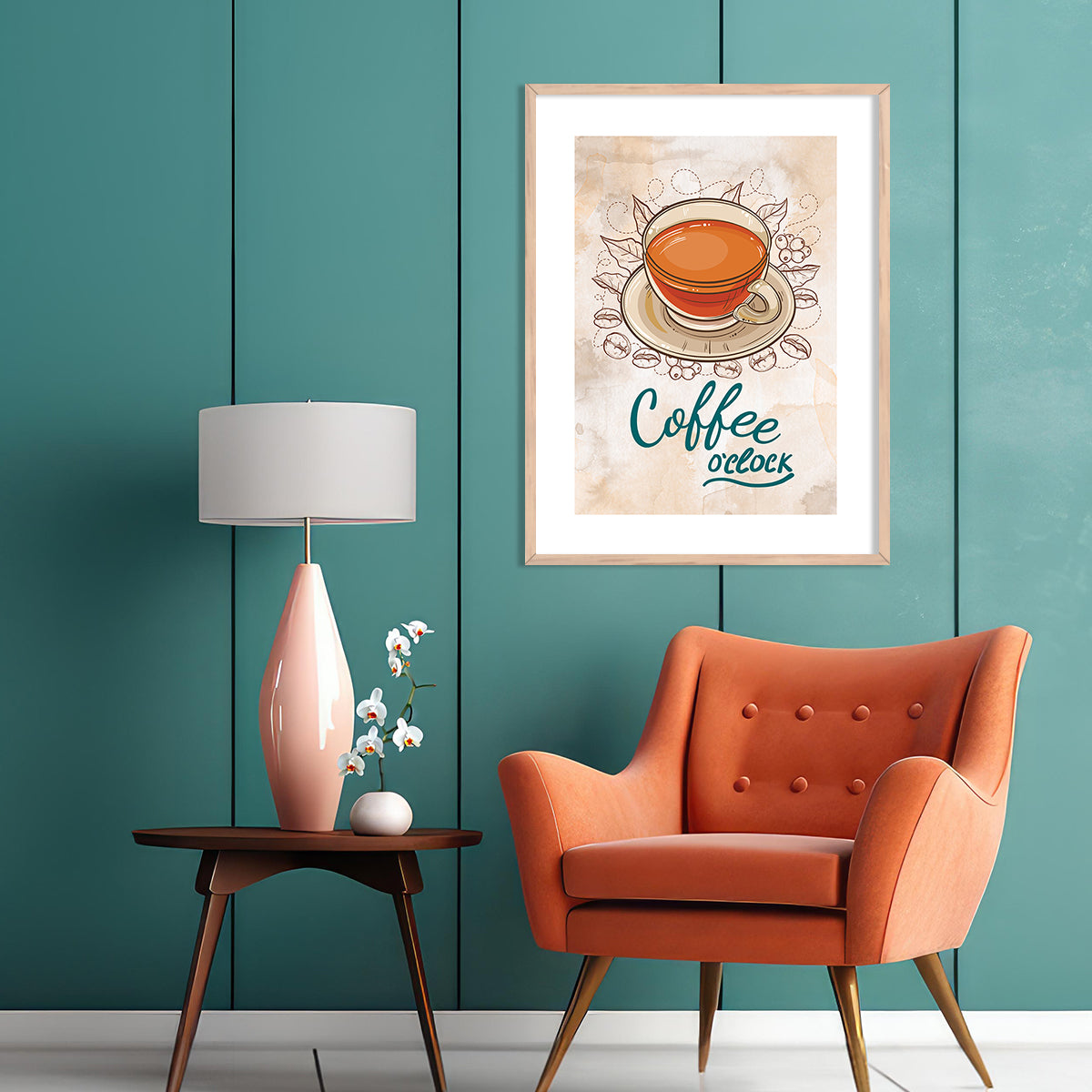 Modern & Classic Framed Kitchen Posters