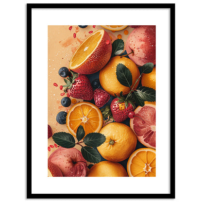 Framed Posters for Kitchen and Dining Room Elegance