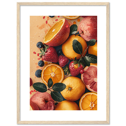 Framed Posters for Kitchen and Dining Room Elegance