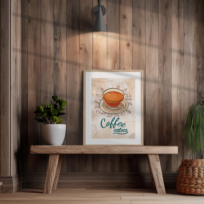 Framed Posters for Kitchen and Dining Room Elegance