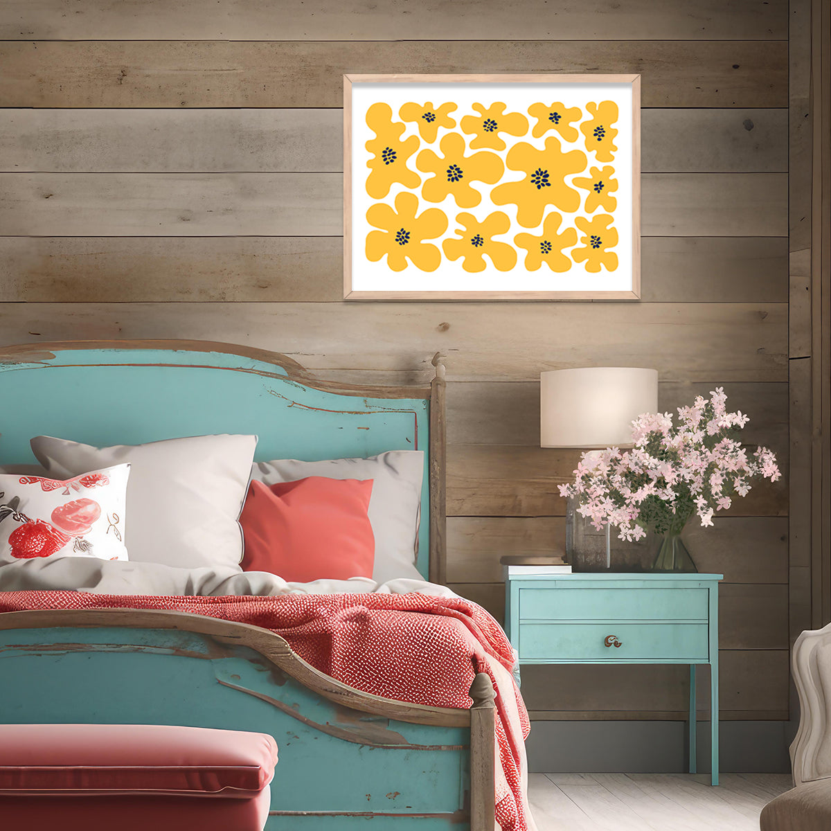 Floral Wall Art Paintings For Home Decor