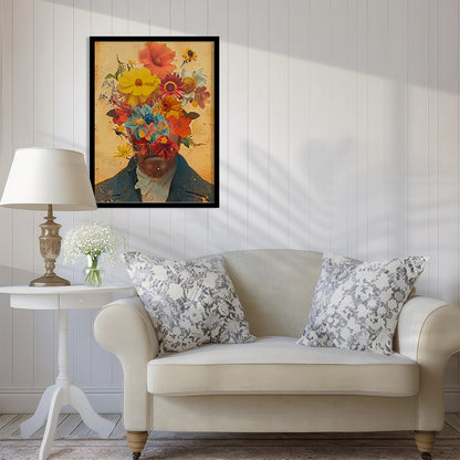 Floral Framed Posters for Home & Office Decor