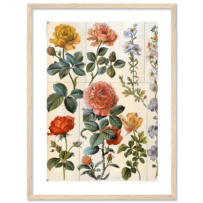 Floral Framed Posters for Home & Office Decor