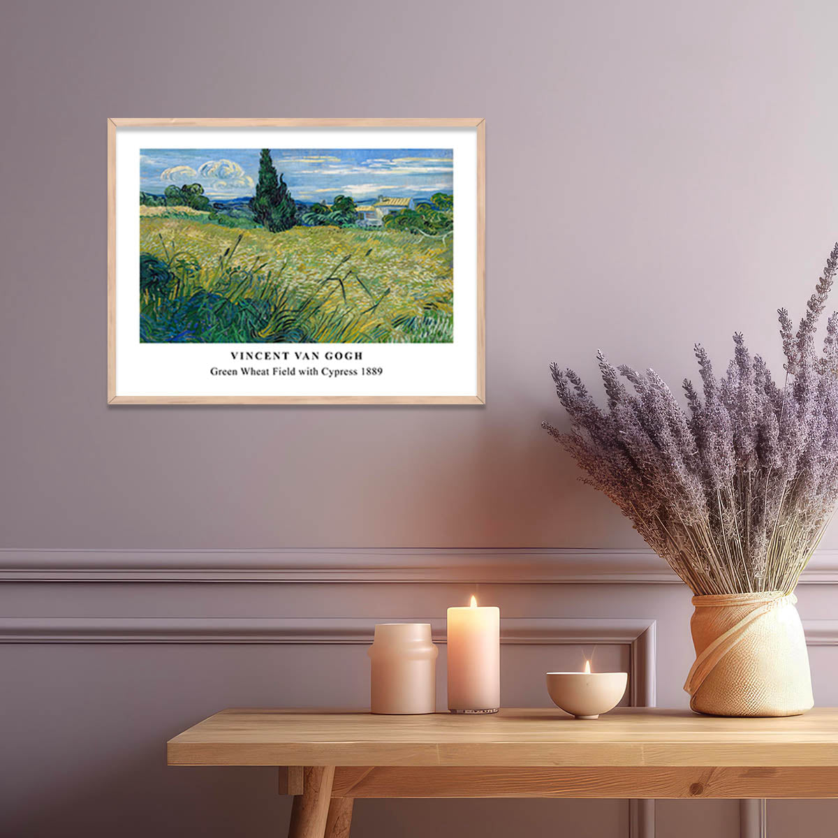 Nature Inspired Framed Art Posters for Home and Office Wall Decor