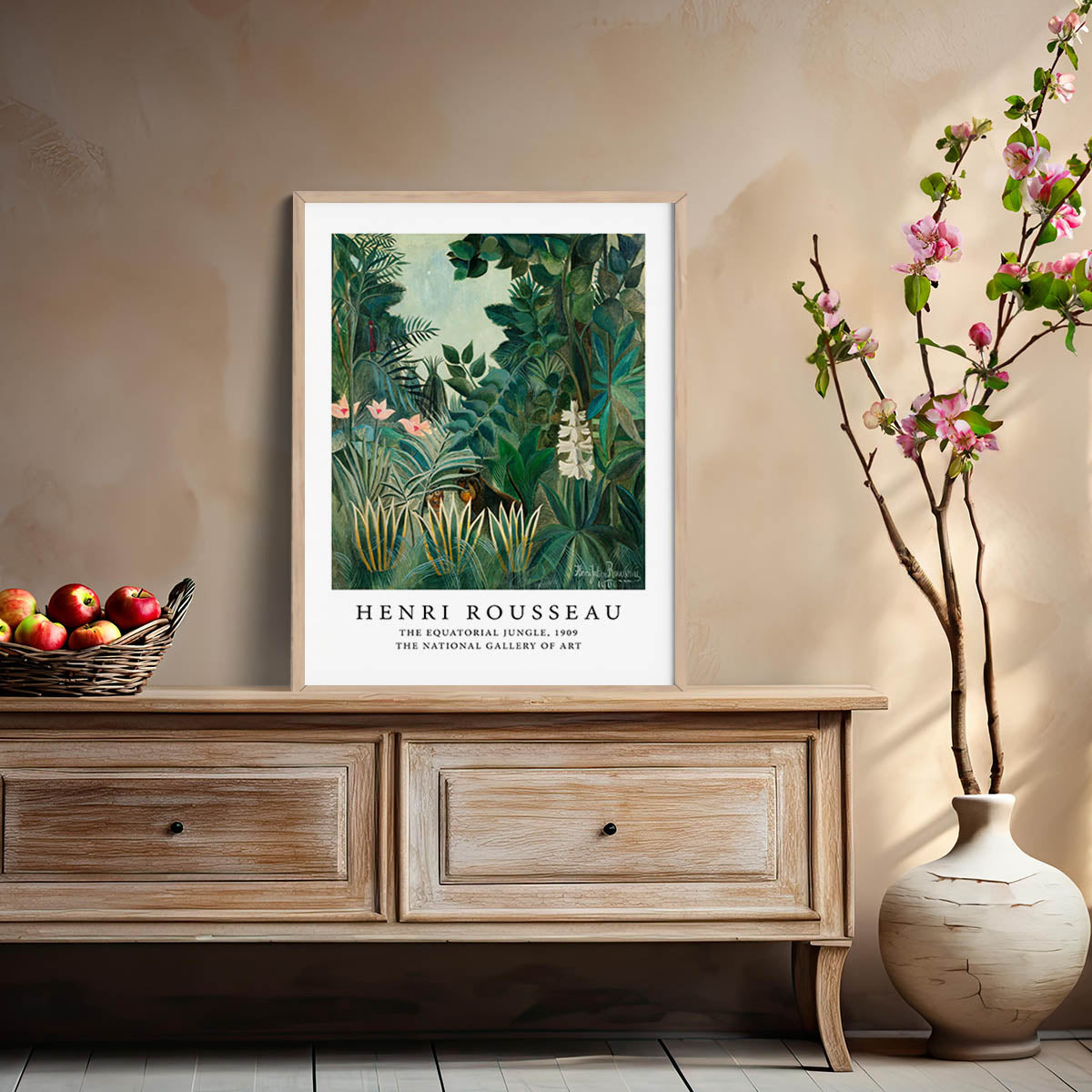 Nature Inspired Framed Art Posters for Home and Office Wall Decor