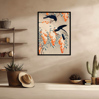 Nature Inspired Framed Art Posters for Home and Office Wall Decor