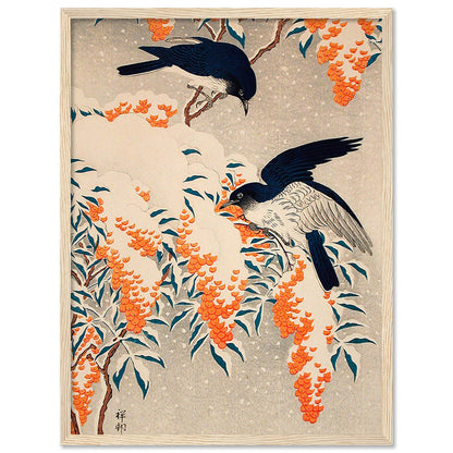 Nature Inspired Framed Art Posters for Home and Office Wall Decor