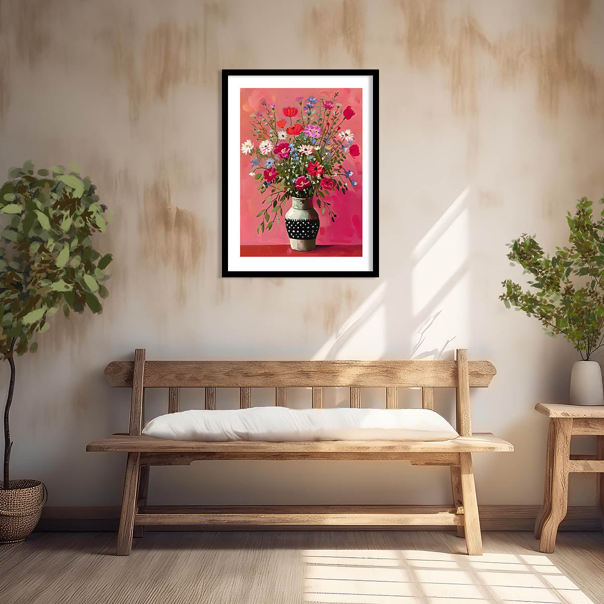 Floral Wall Art Paintings For Wall Decor Living Room Wall Frames