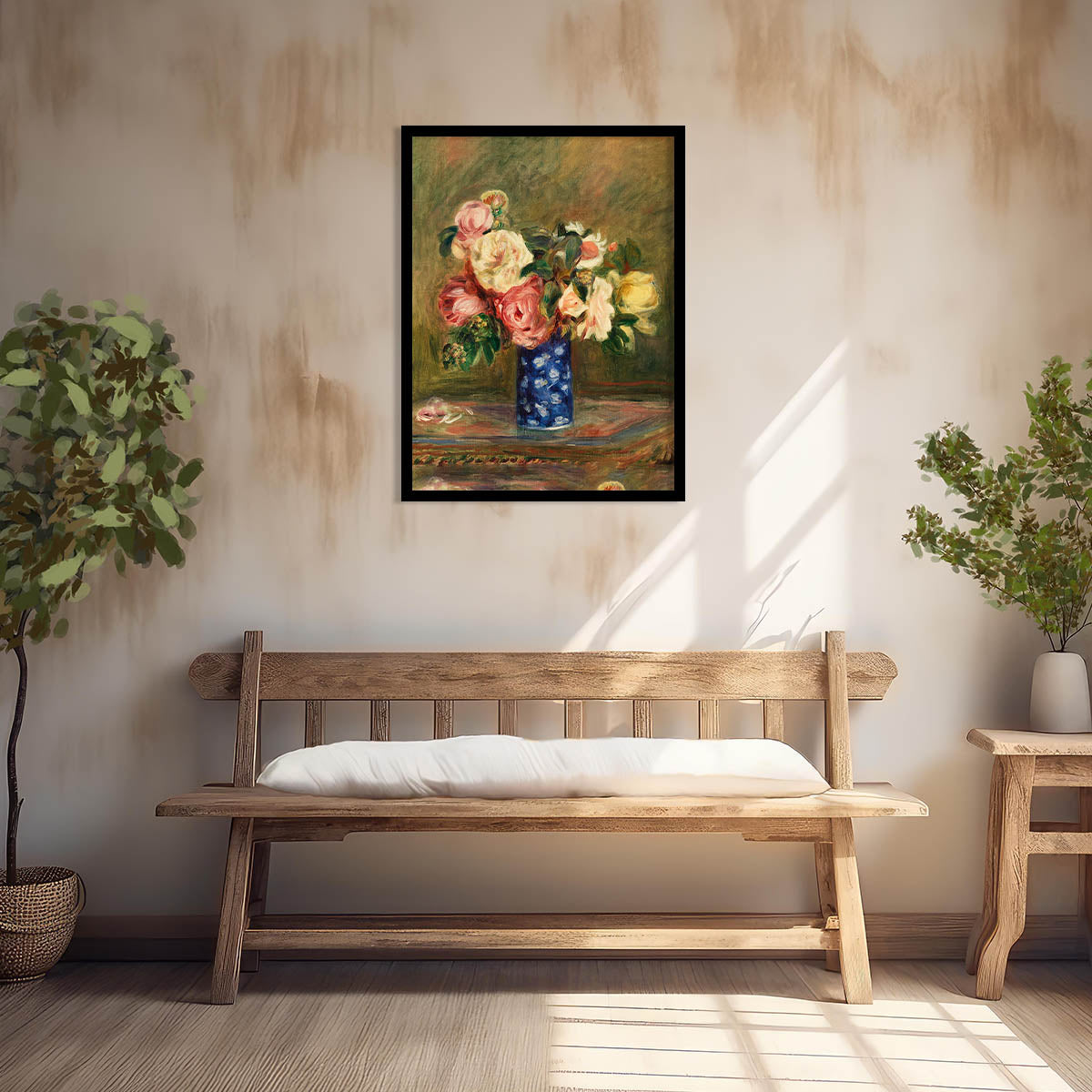 Floral Wall Paintings For Home Decor Living Room