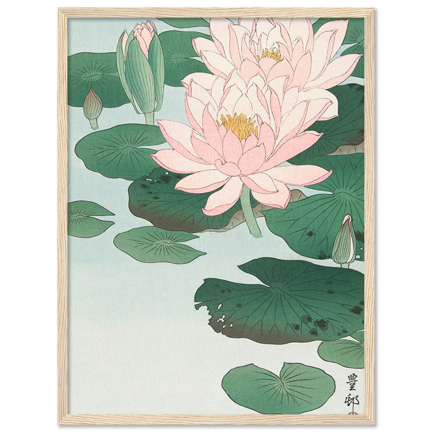 Lotus Wall Art Painting For Home Decor Wall Hanging