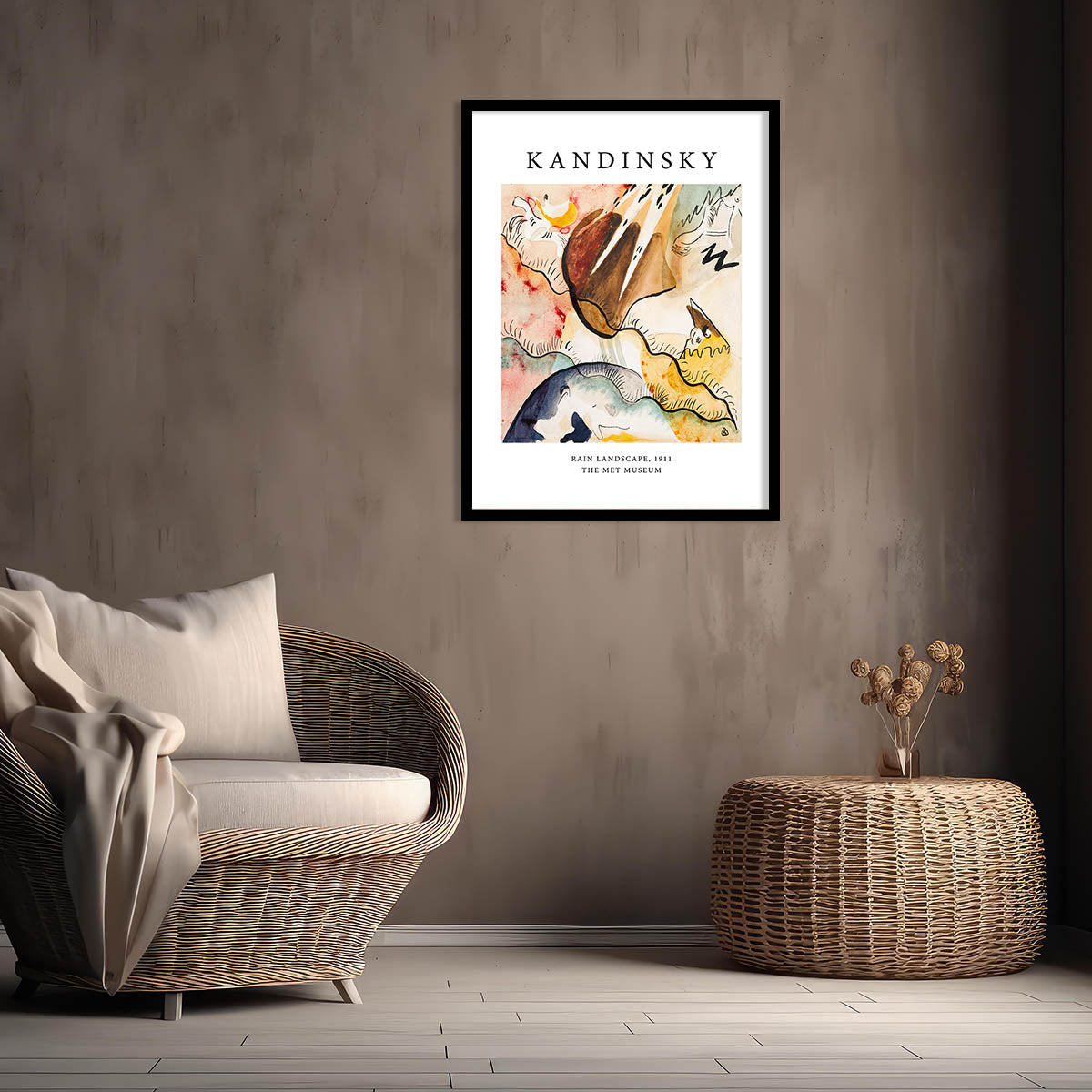 Modern Framed Art Posters for Home and Office Wall Decor