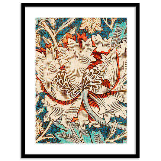 Floral Framed Art Posters for Home and Office Wall Decor