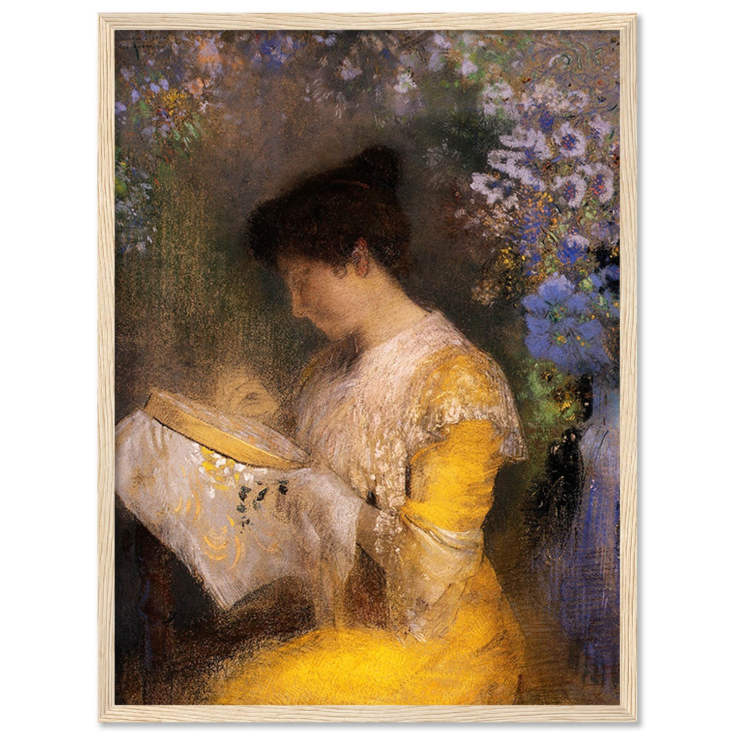 Madame Arthur Framed Art Posters for Home and Office Wall Decor