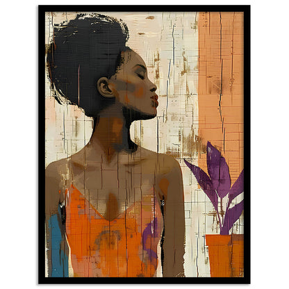 Woman Wall Art Paintings For Home Decor Living Room