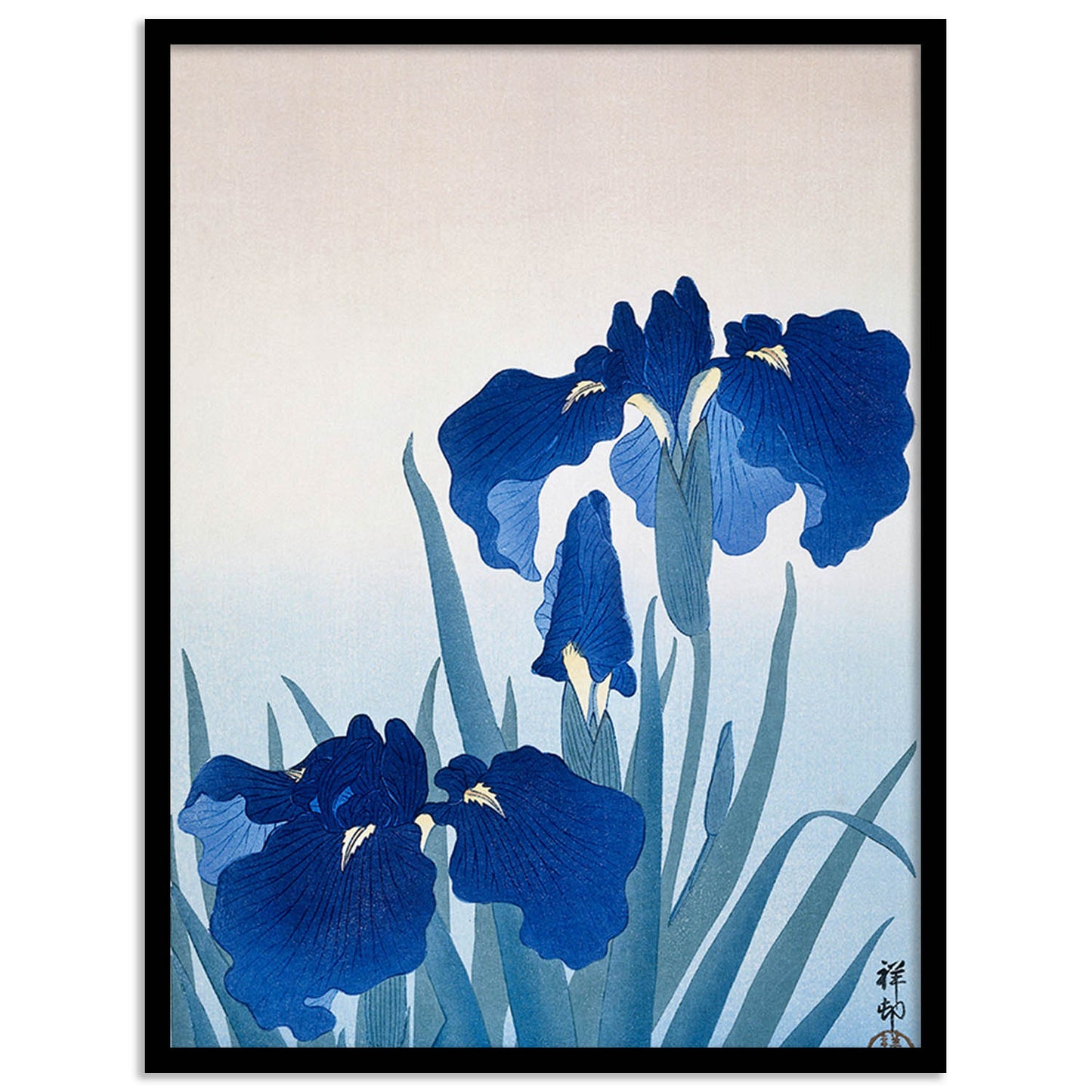 Abstract Floral Wall Art Framed Posters for Home & Office Decor